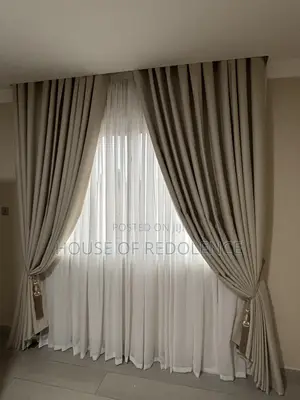 Heavy Interior Curtains/ Drapes Production and Fixing