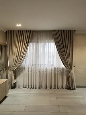 Heavy Interior Curtains/ Drapes Production and Fixing