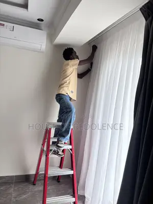 Heavy Interior Curtains/ Drapes Production and Fixing