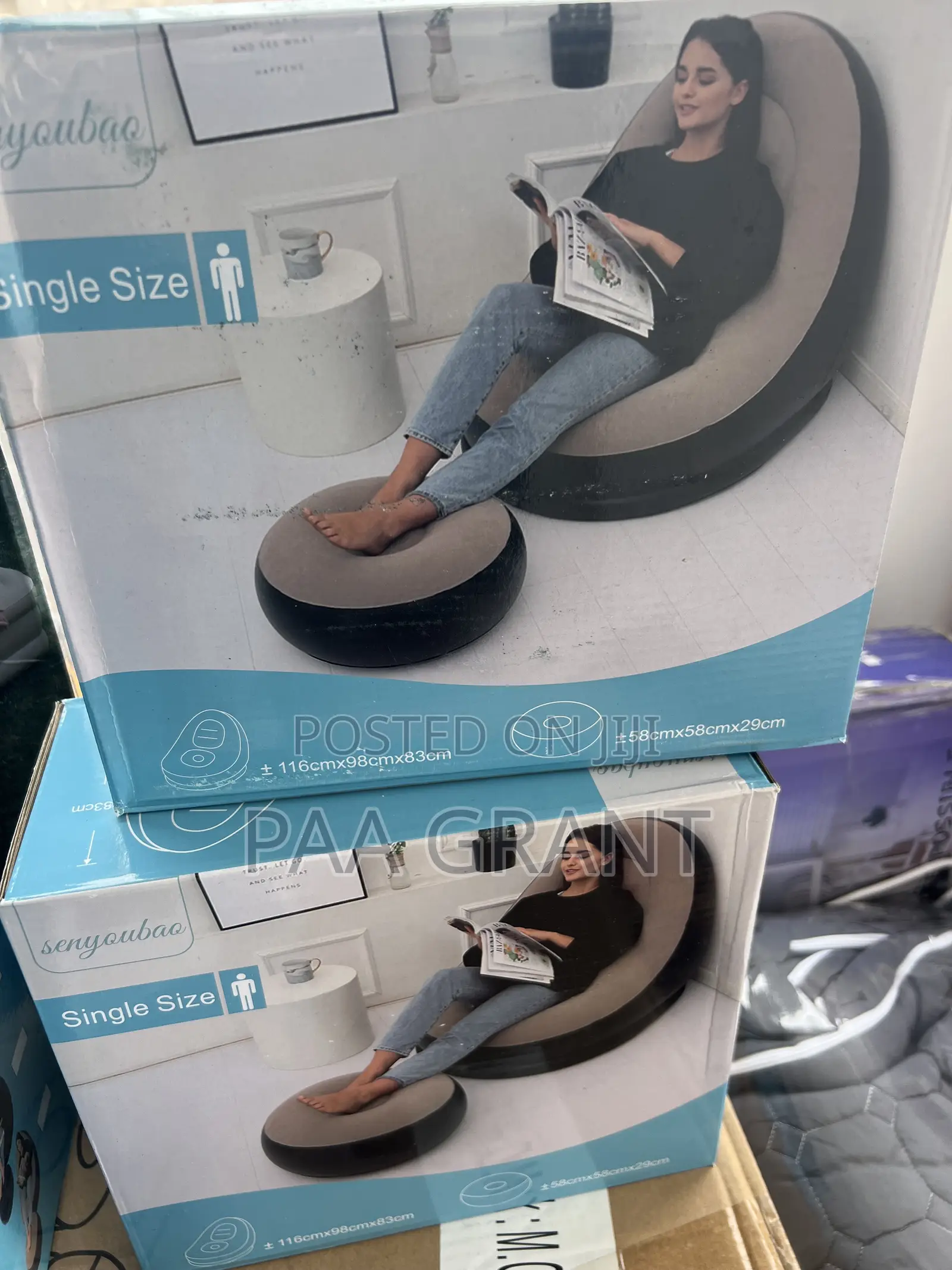 Best Selling Air Sofa Set (Inflatable Air Sofa Plus Free Pump