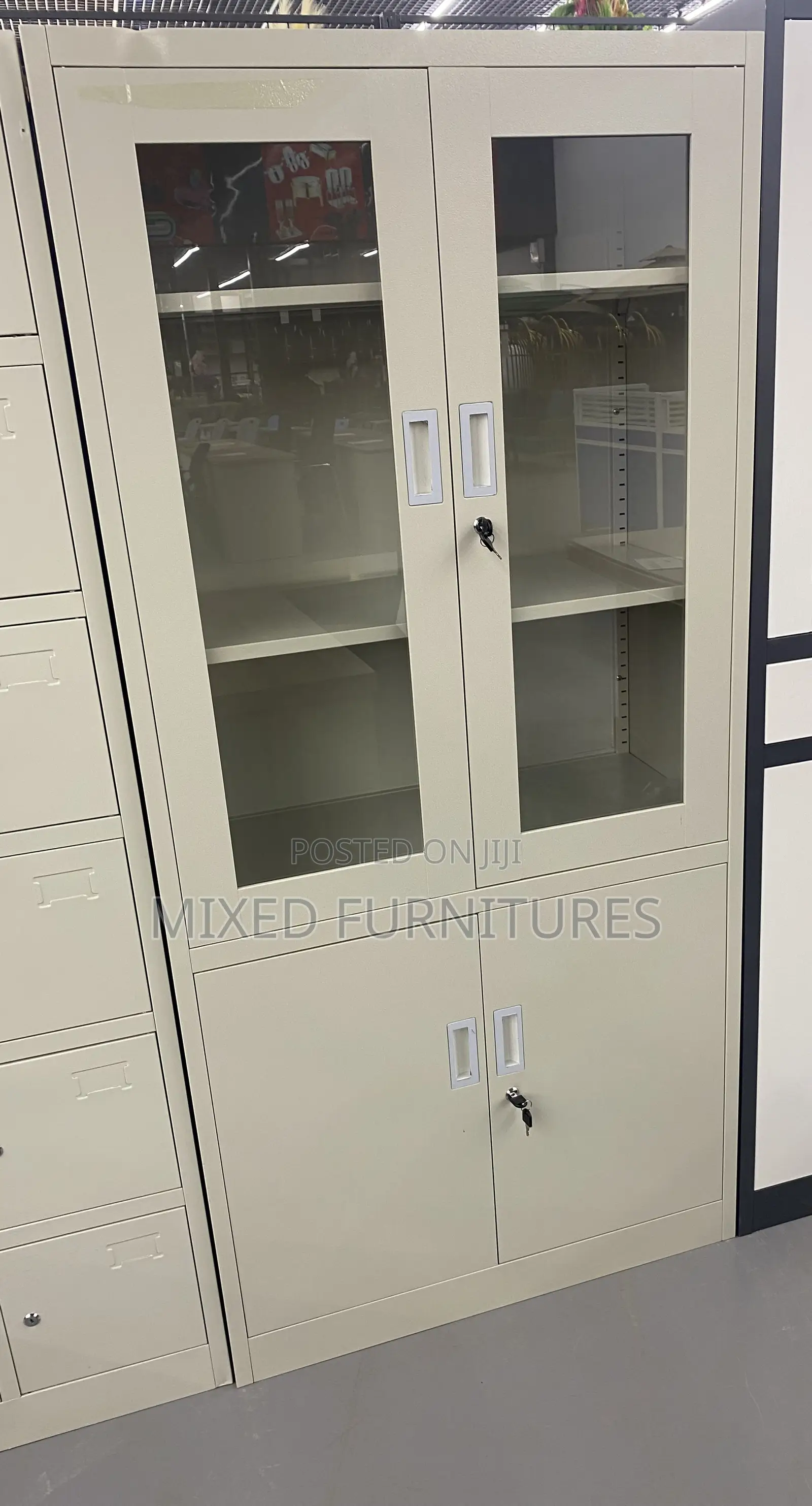 Office Steel Cabinet With Shelves and Lockers