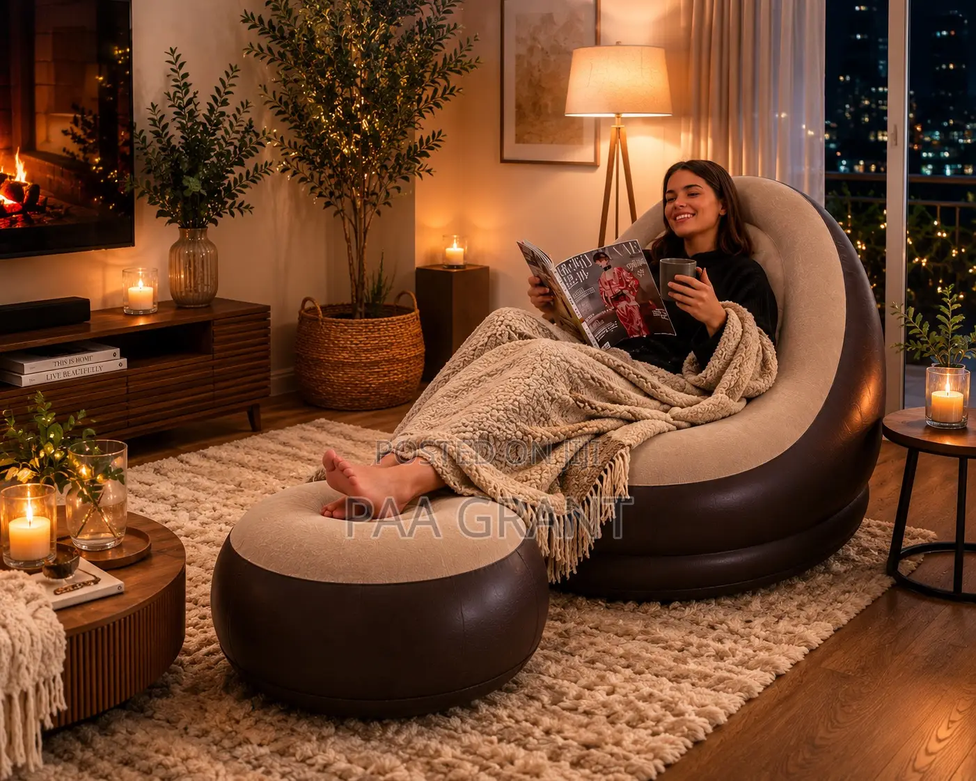 Upgrade Your Comfort Today (Inflatable Air Sofa Plus Free Pump