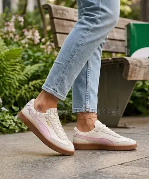 Puma Pink and White Color for Ladies