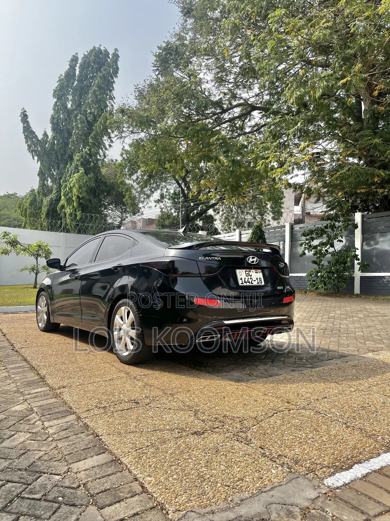 Hyundai Elantra 2013 Black