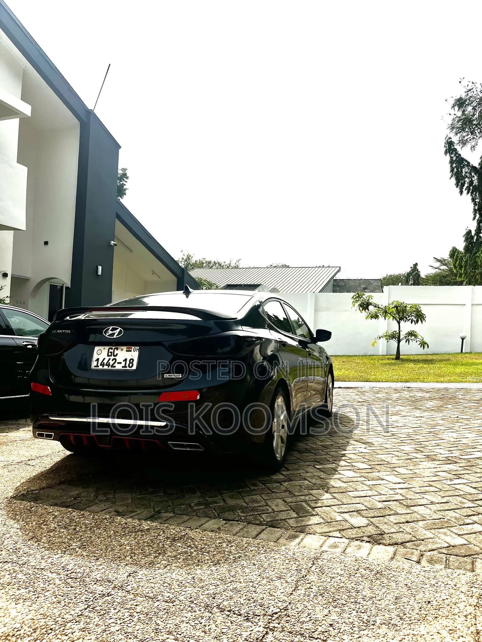 Hyundai Elantra 2013 Black