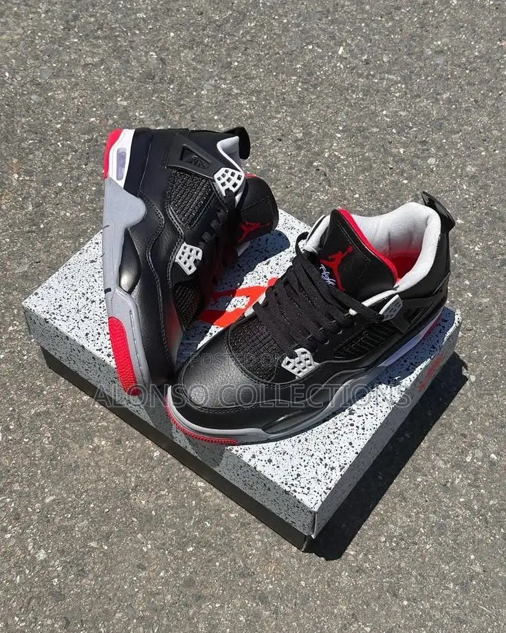 Jordan 4 Leather