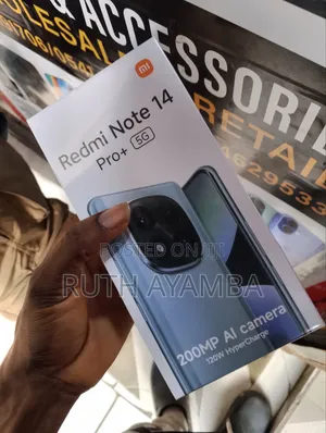 New Xiaomi Redmi Note 14 Pro+ 5G 256 GB Blue