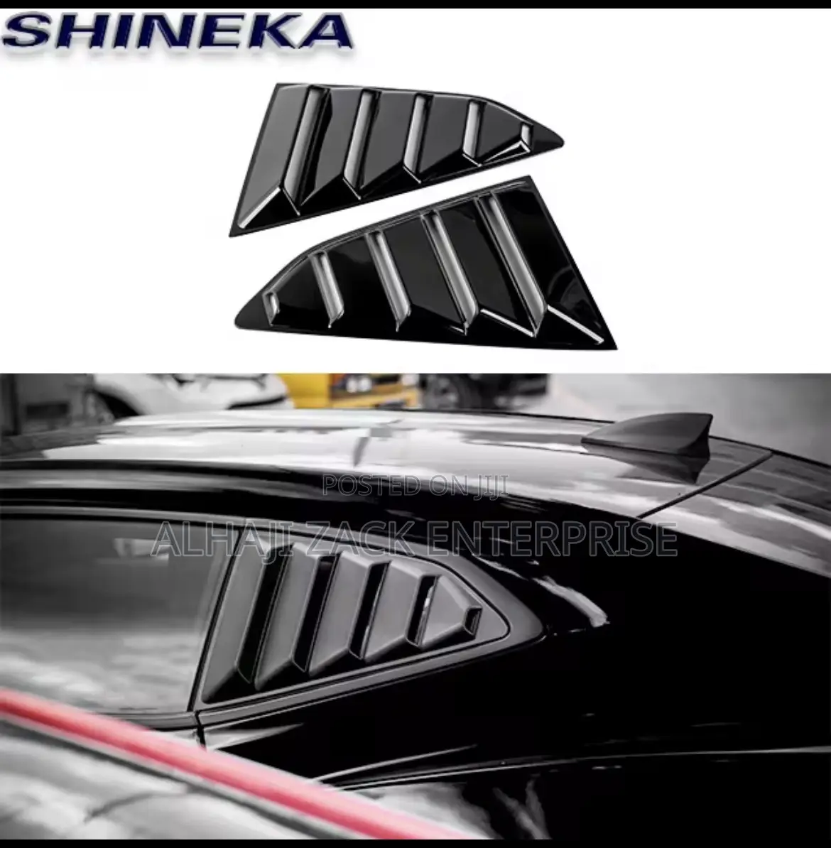 Chevy Camaro Glass Side Vent