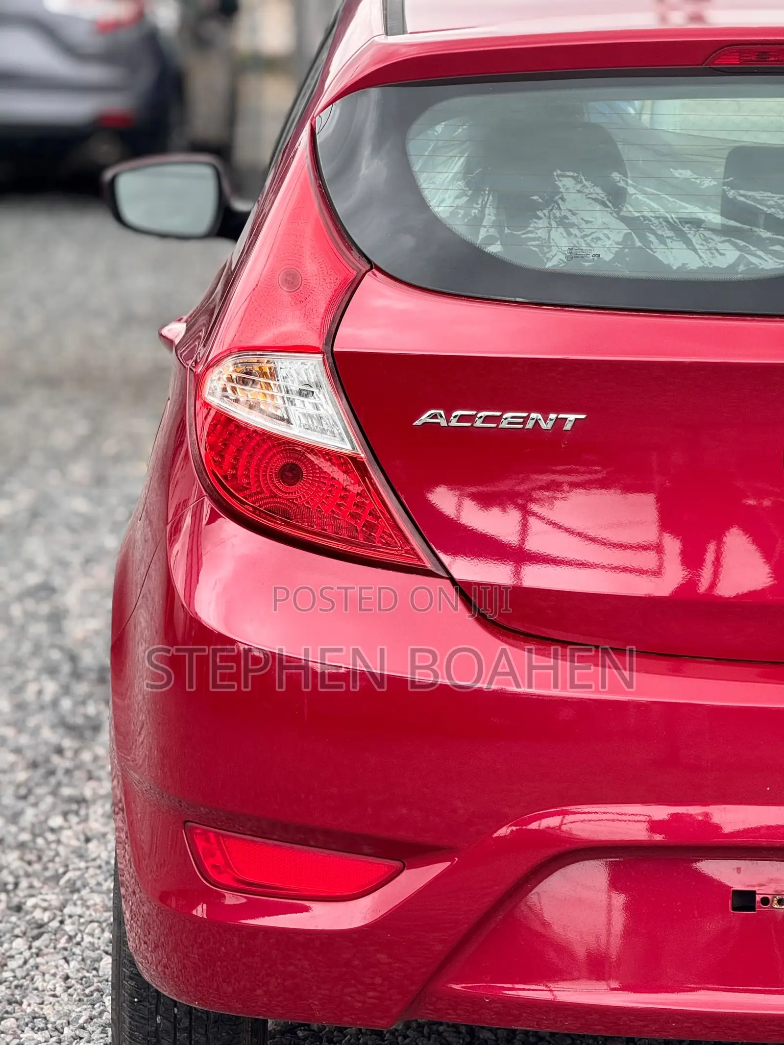 Hyundai Accent SE Hatchback 2017 Red