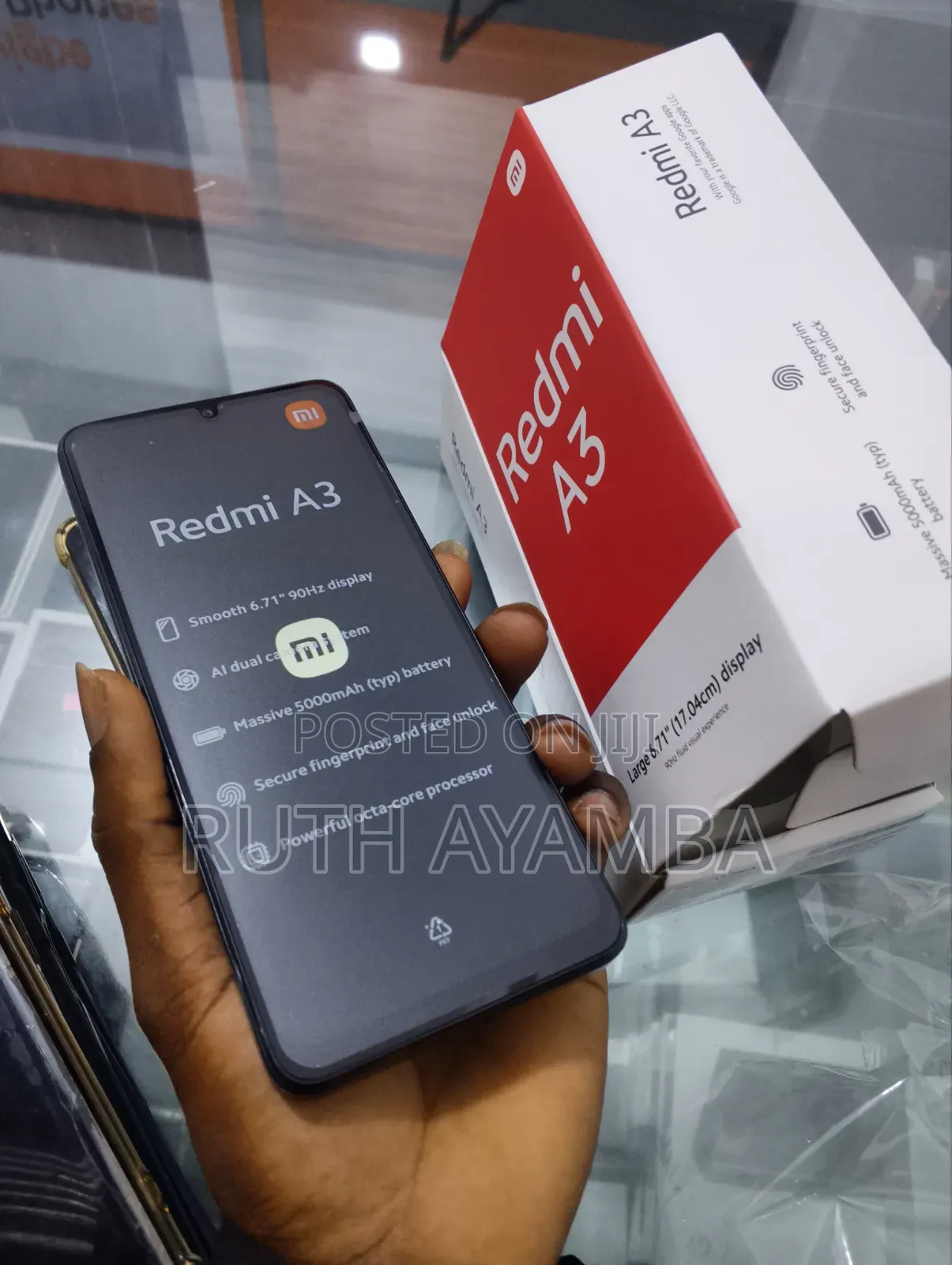 New Xiaomi Redmi A3 128 GB Black