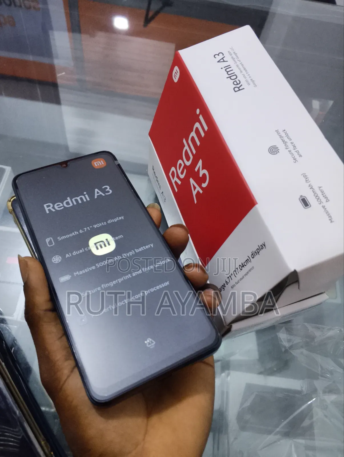 New Xiaomi Redmi A3 128 GB Black