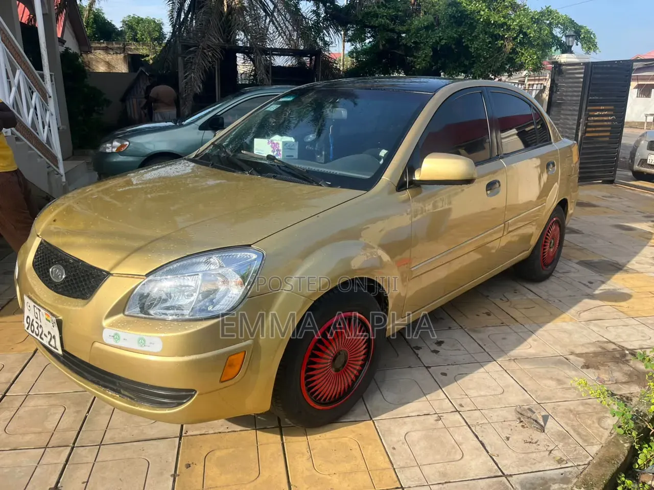 Kia Rio 2009 Gold