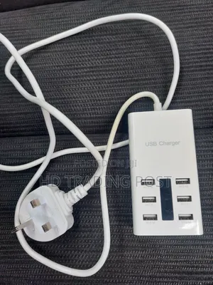 Usb Power Adapter With 6 Power Port for Smartphone and Tablet