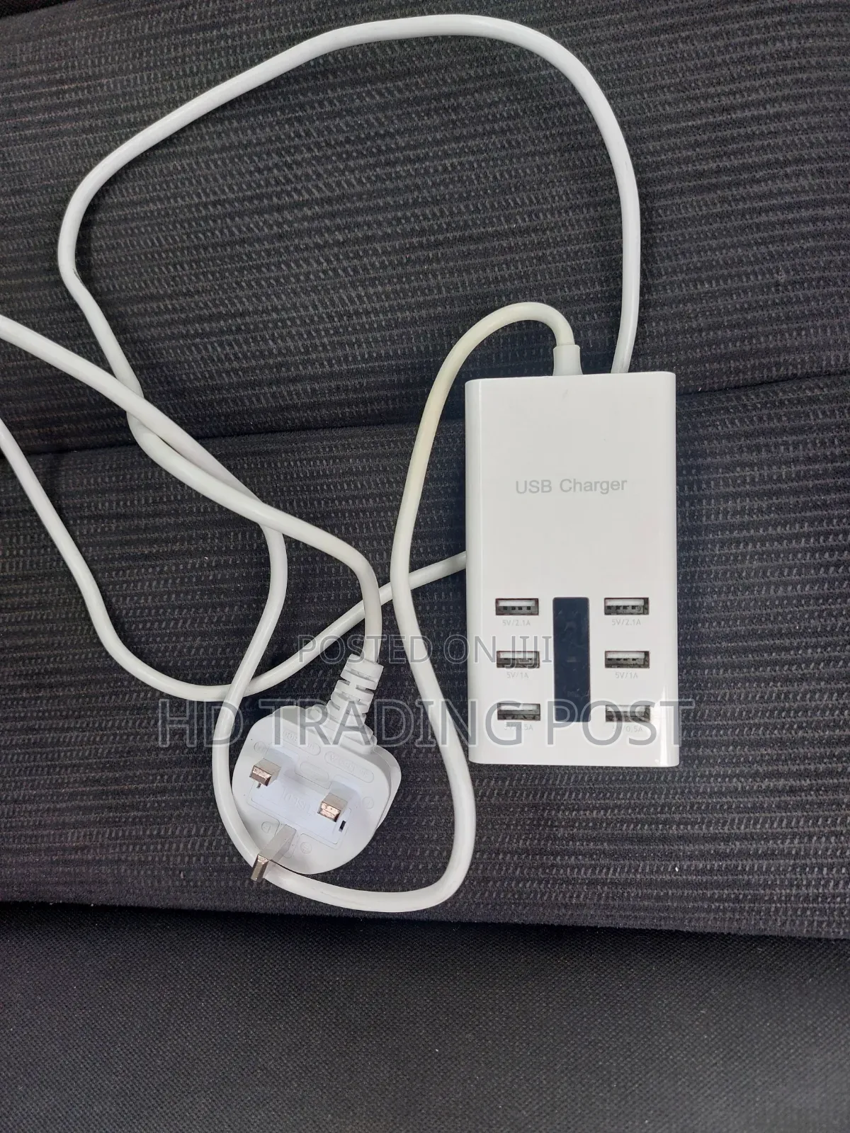 Usb Power Adapter With 6 Power Port for Smartphone and Tablet