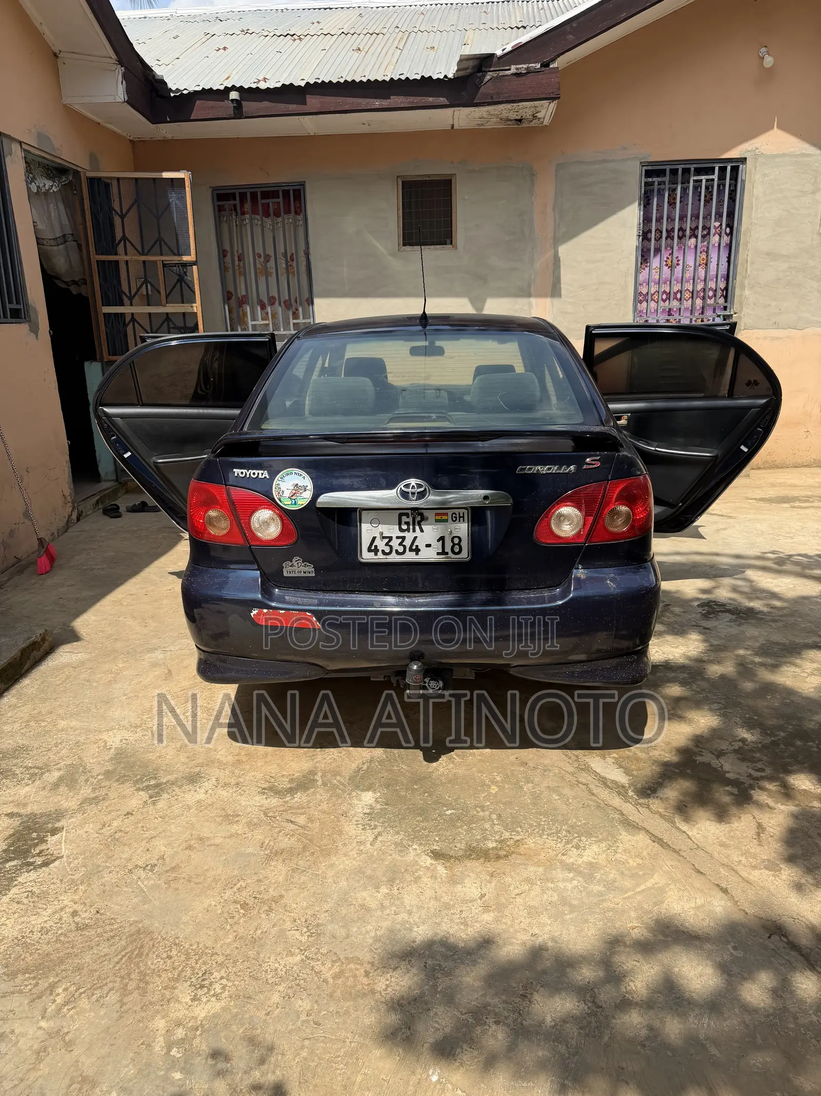 Toyota Corolla S 2007 Blue