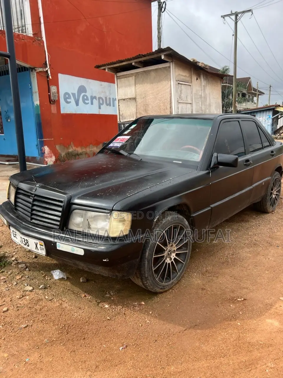 Mercedes-Benz 190E 1990 Black