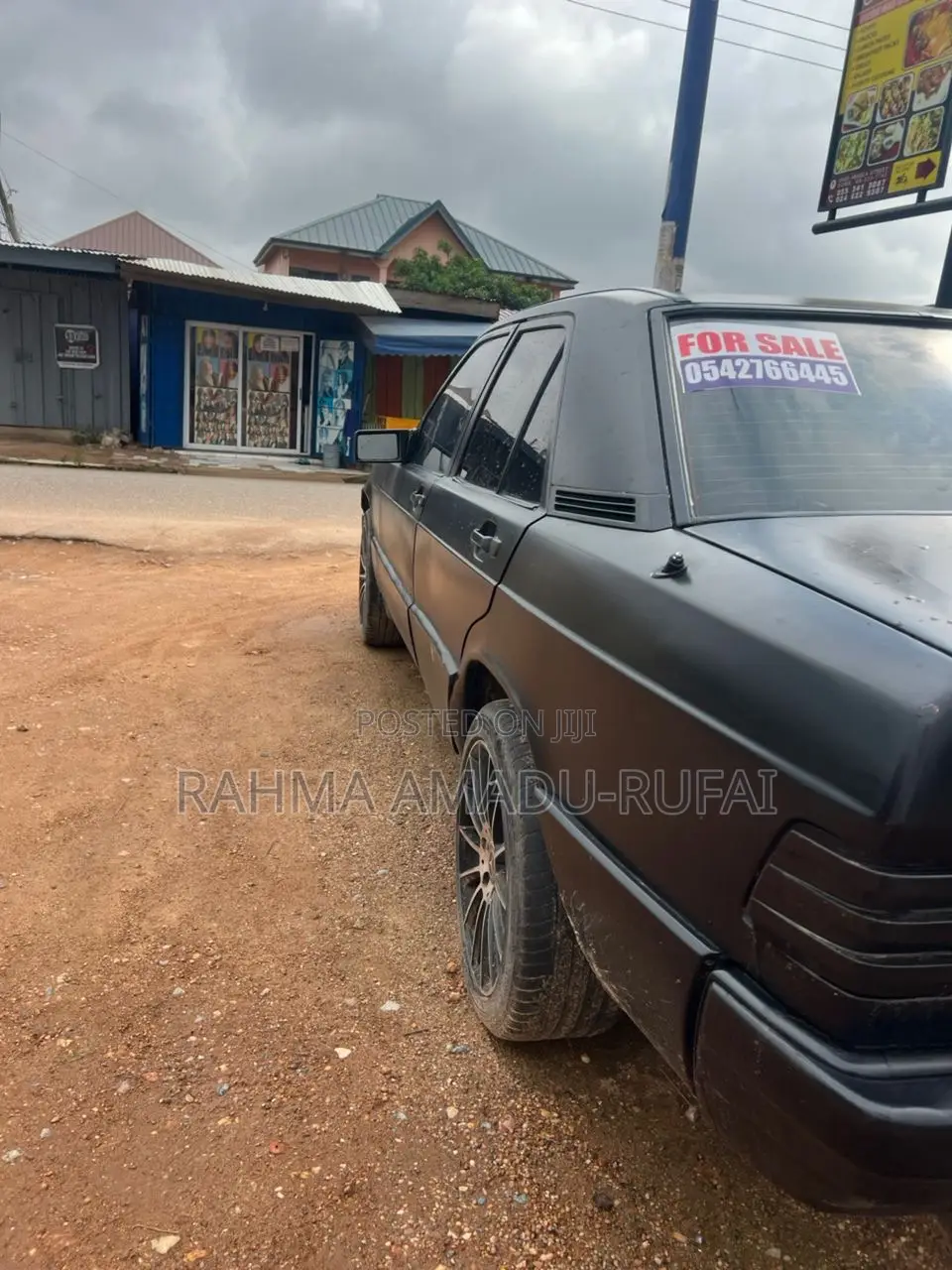 Mercedes-Benz 190E 1990 Black