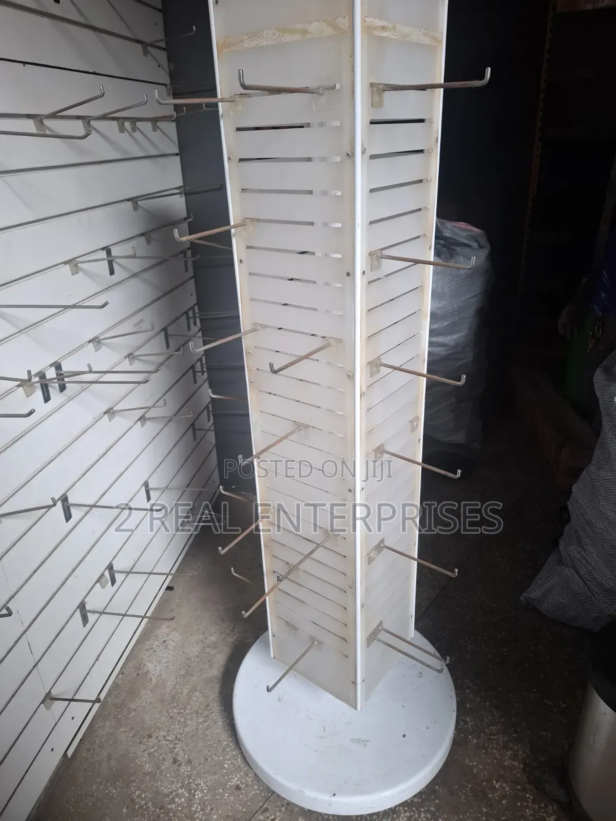 Carousel Display Stand With Hooks