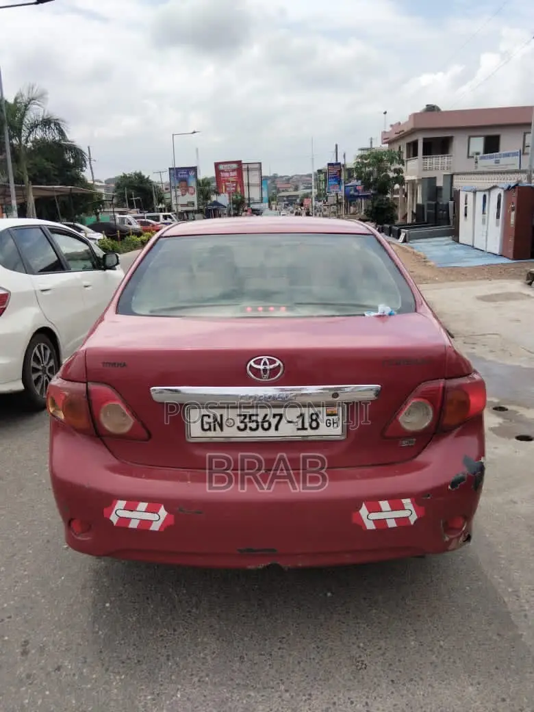Toyota Corolla LE 4dr Sedan (1.8L 4cyl 4A) 2010 Red