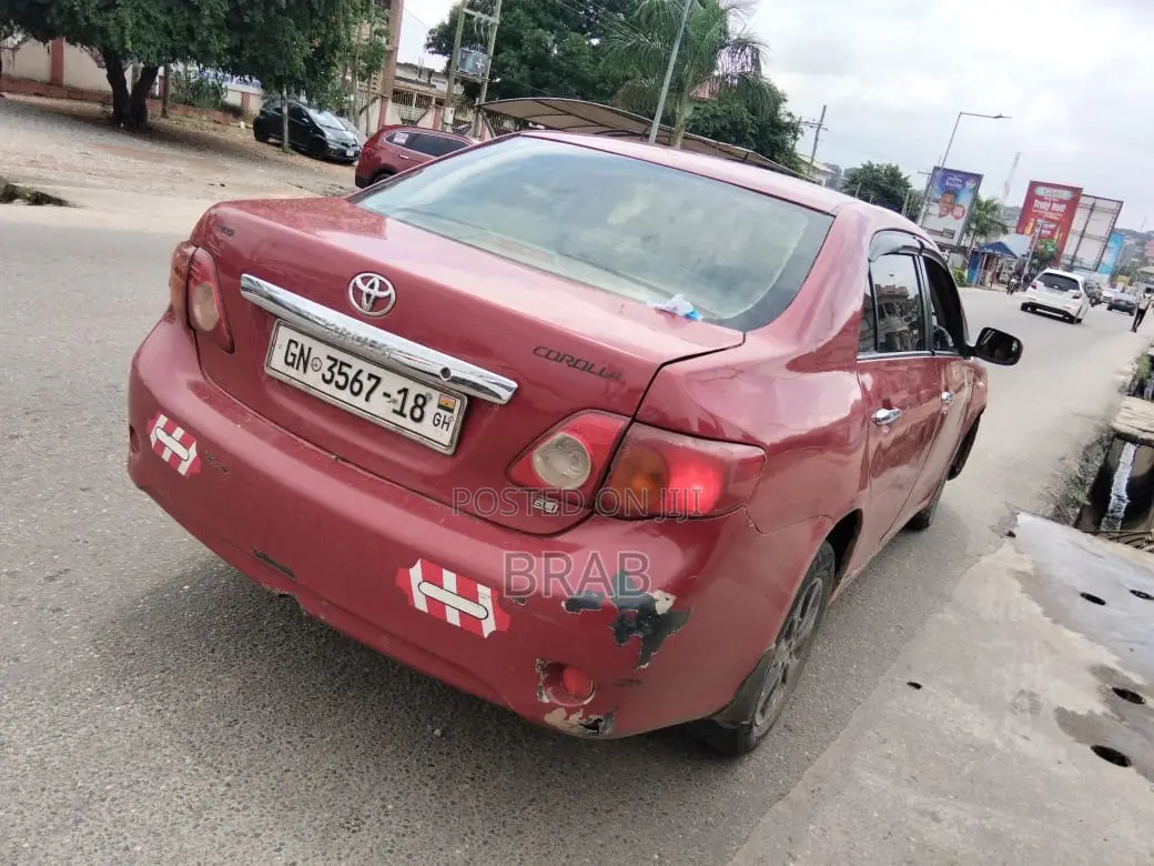 Toyota Corolla LE 4dr Sedan (1.8L 4cyl 4A) 2010 Red