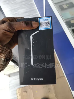 New Samsung Galaxy S25 256 GB Black