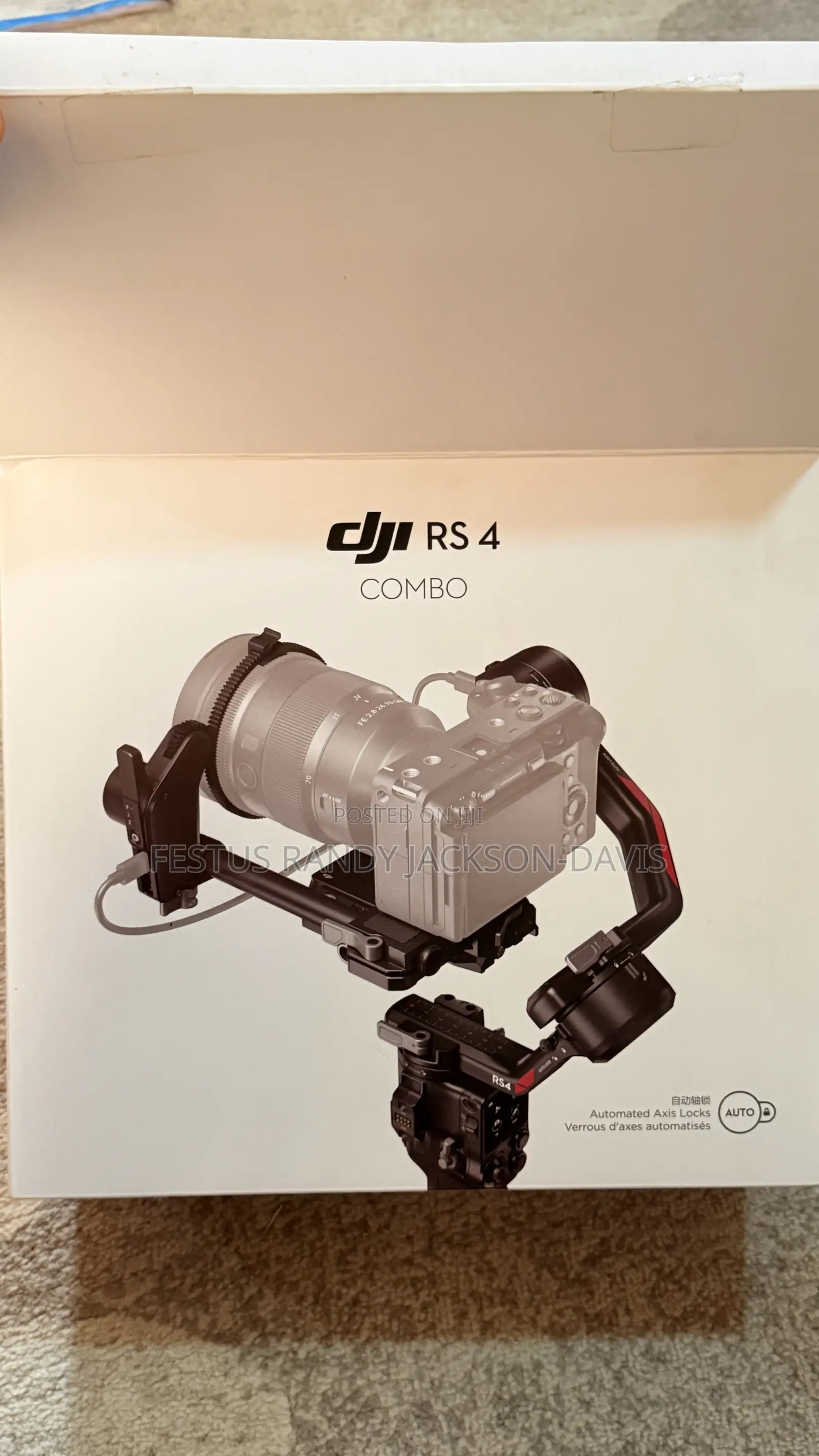Dji Rs 4 Gimbal Stabilizer Combo