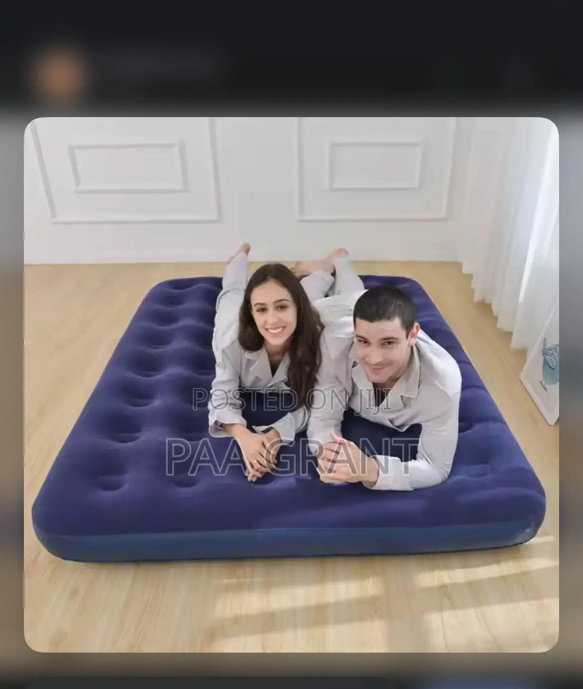 Double Size Original Inflatable Air Mattress Plus Free Pump
