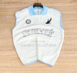 Men’S Sleeveless Printed Fashion Top / T Shirt