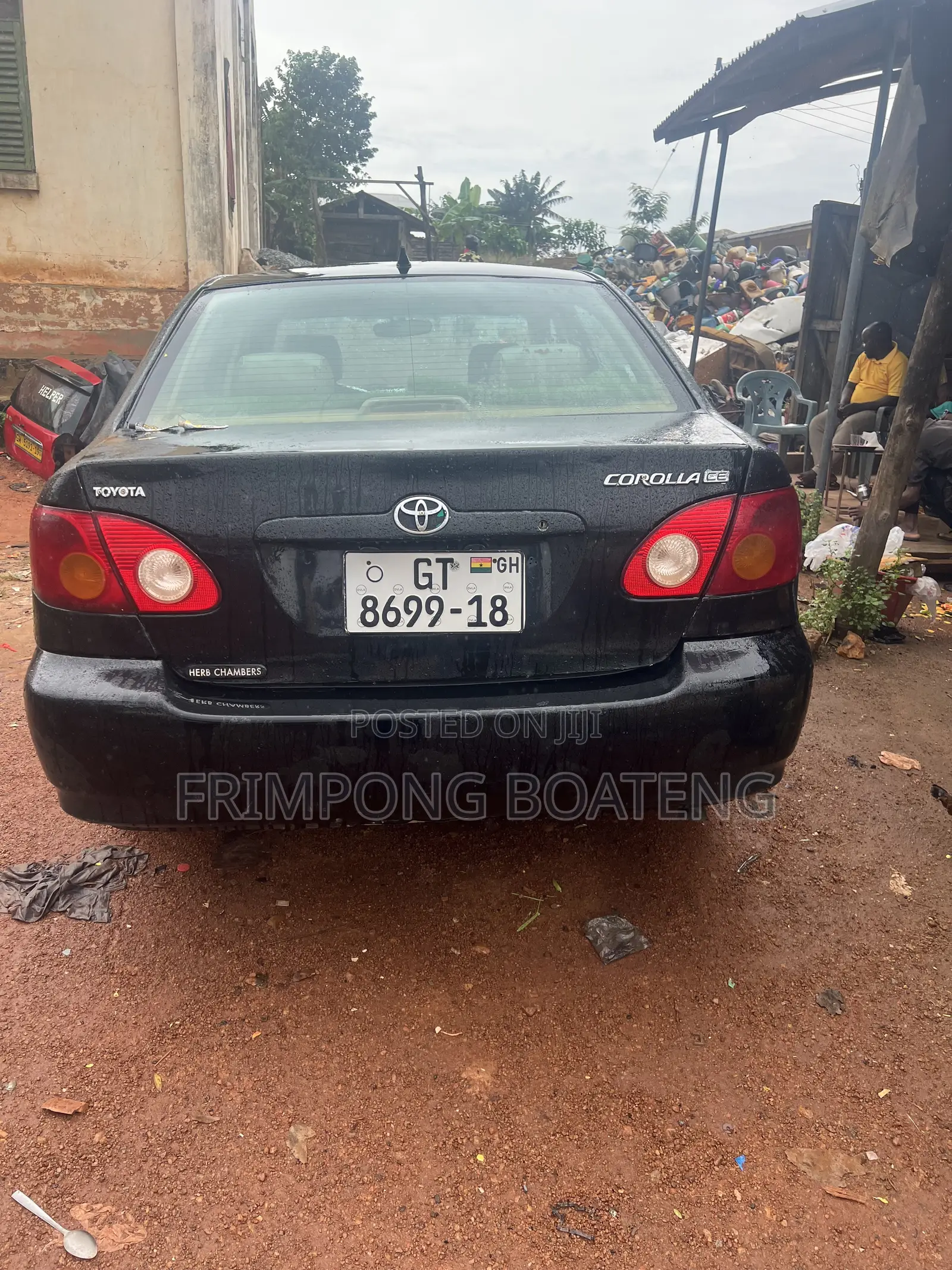 Toyota Corolla Sedan 2003 Black