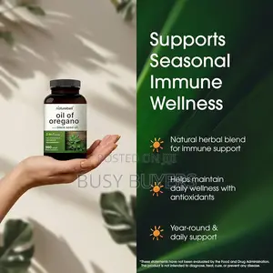 Oil of Oregano With Black Seed Oil(Naturebell)