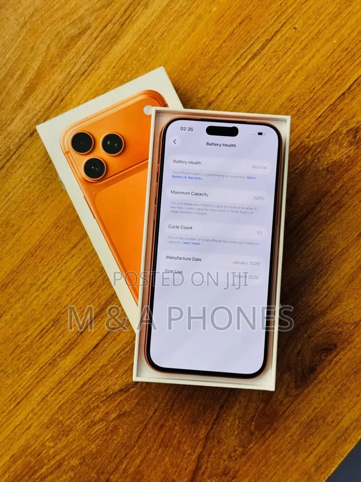 Apple iPhone 17 Pro Max 256 GB Orange