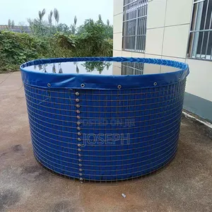 Round Secure Tarpaulin Fish Tank