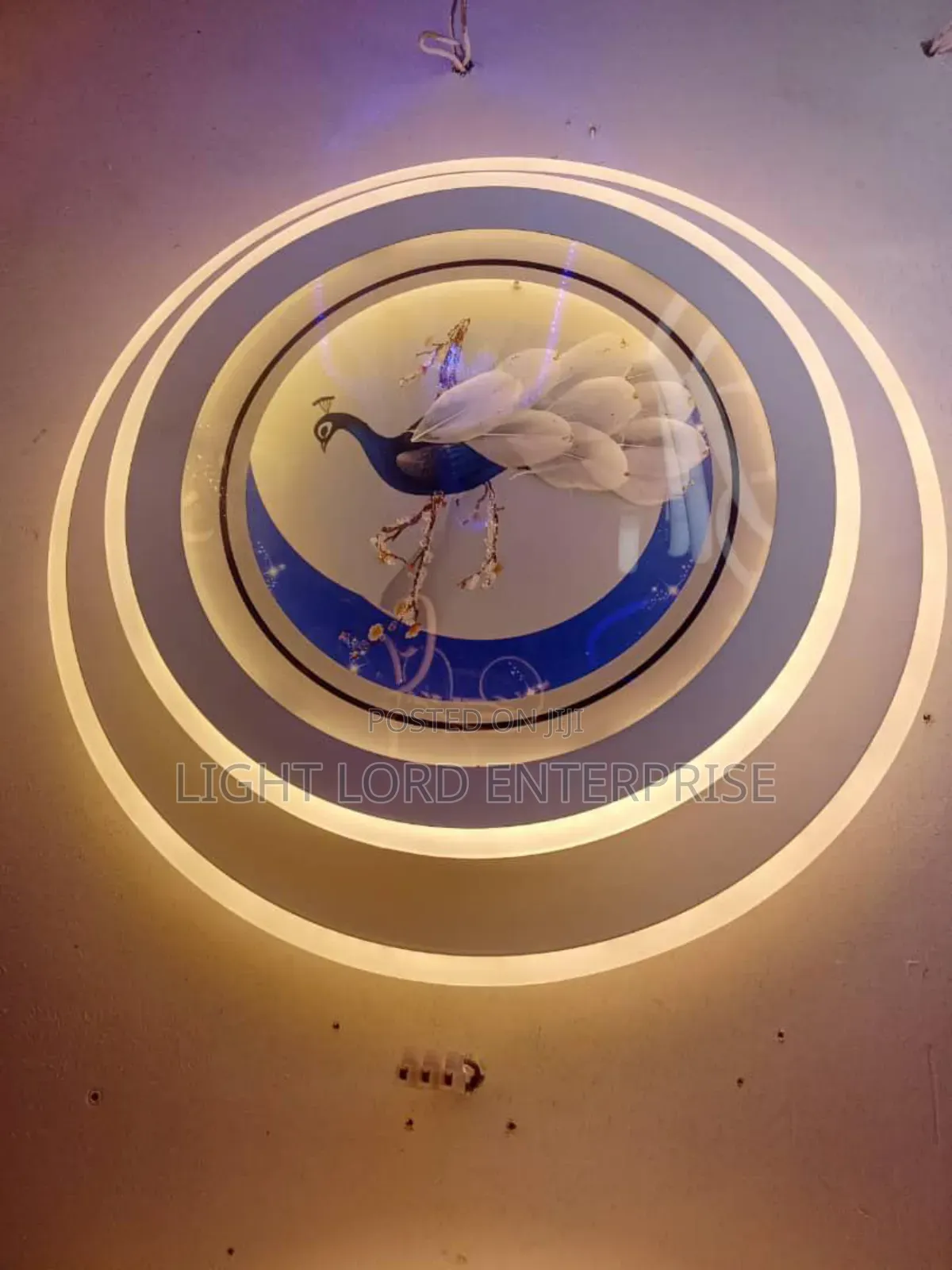 Candle 3color Led Ceiling Light 400mm