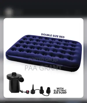Spacious and Comfortable Air Bed Comes Plus Free Pump