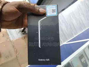 New Samsung Galaxy S25 256 GB Black