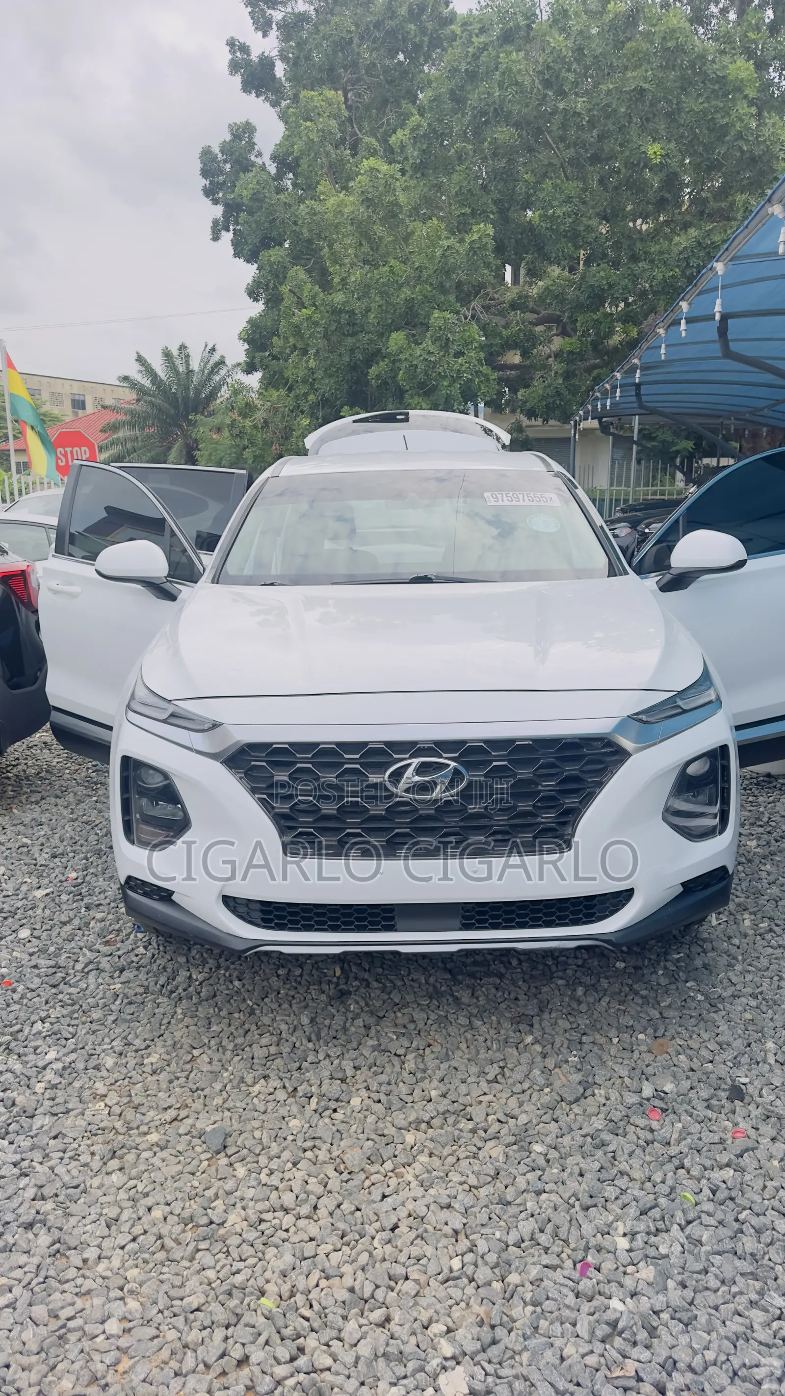 Hyundai Santa Fe Limited 2.4 AWD 2019 White