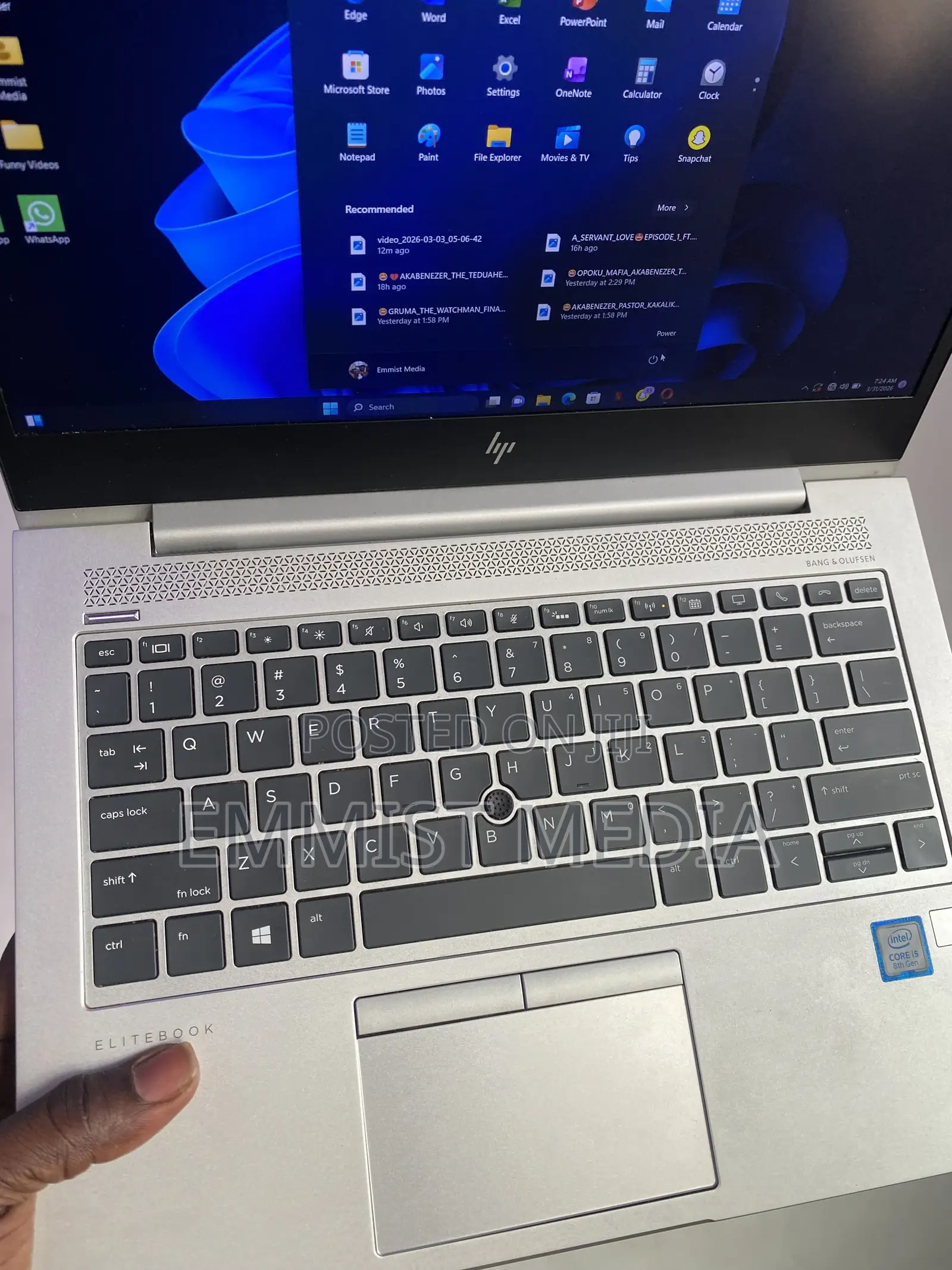Laptop HP EliteBook 830 G6 8GB Intel Core i5 SSD 256GB