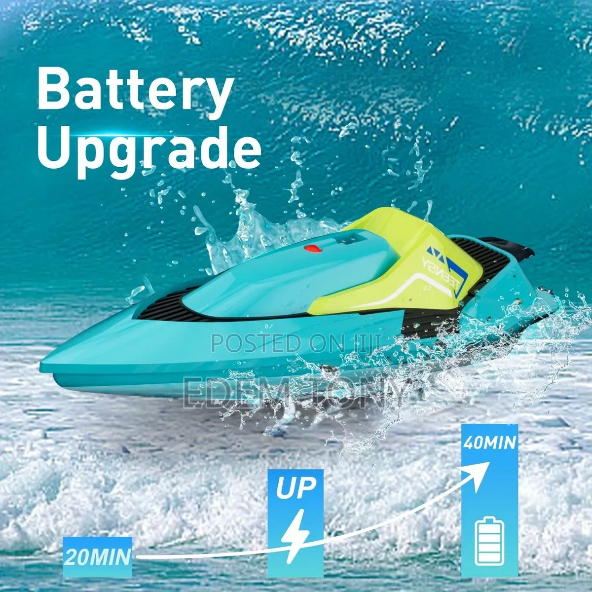 4drc Teensy Model Is a 2.4g Remote Control Racing Mini Boat for Kids