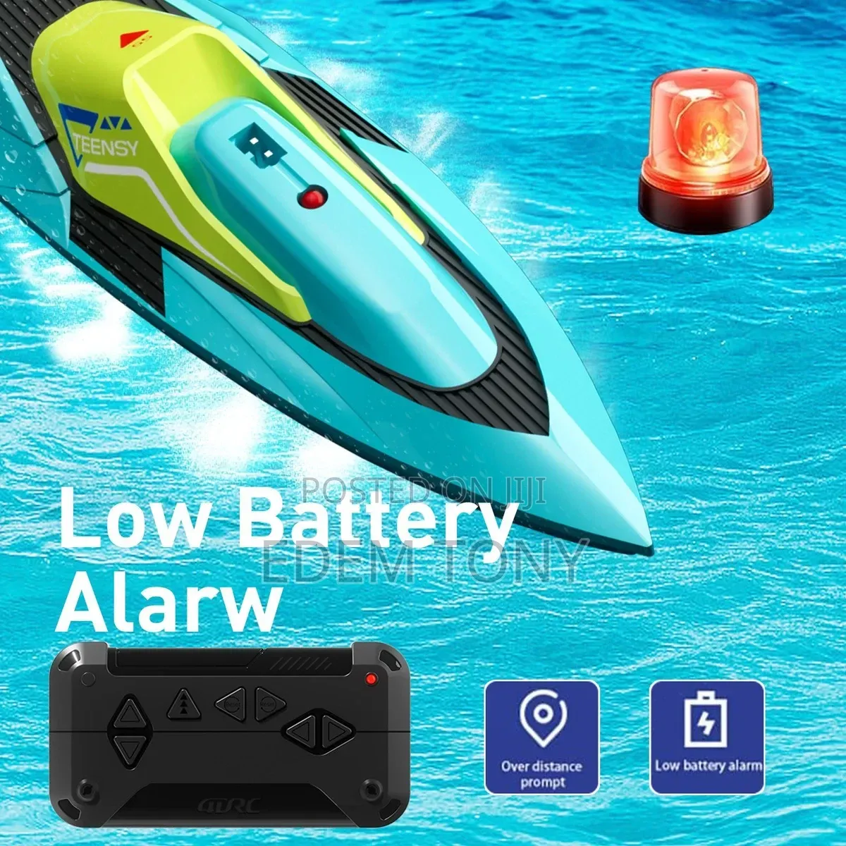 4drc Teensy Model Is a 2.4g Remote Control Racing Mini Boat for Kids