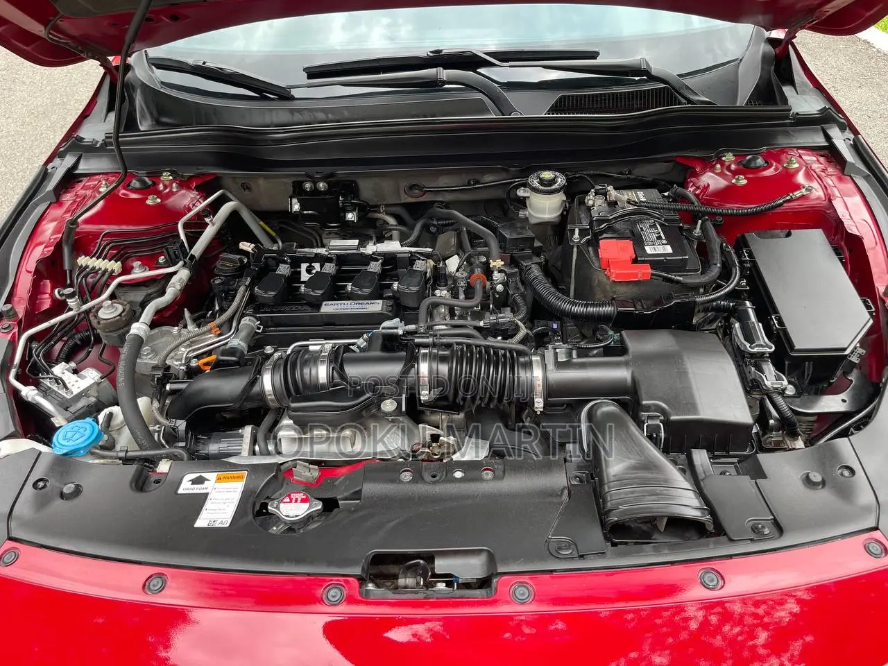 Honda Accord Sport (1.5L 4cyl Turbo CVT) 2019 Red