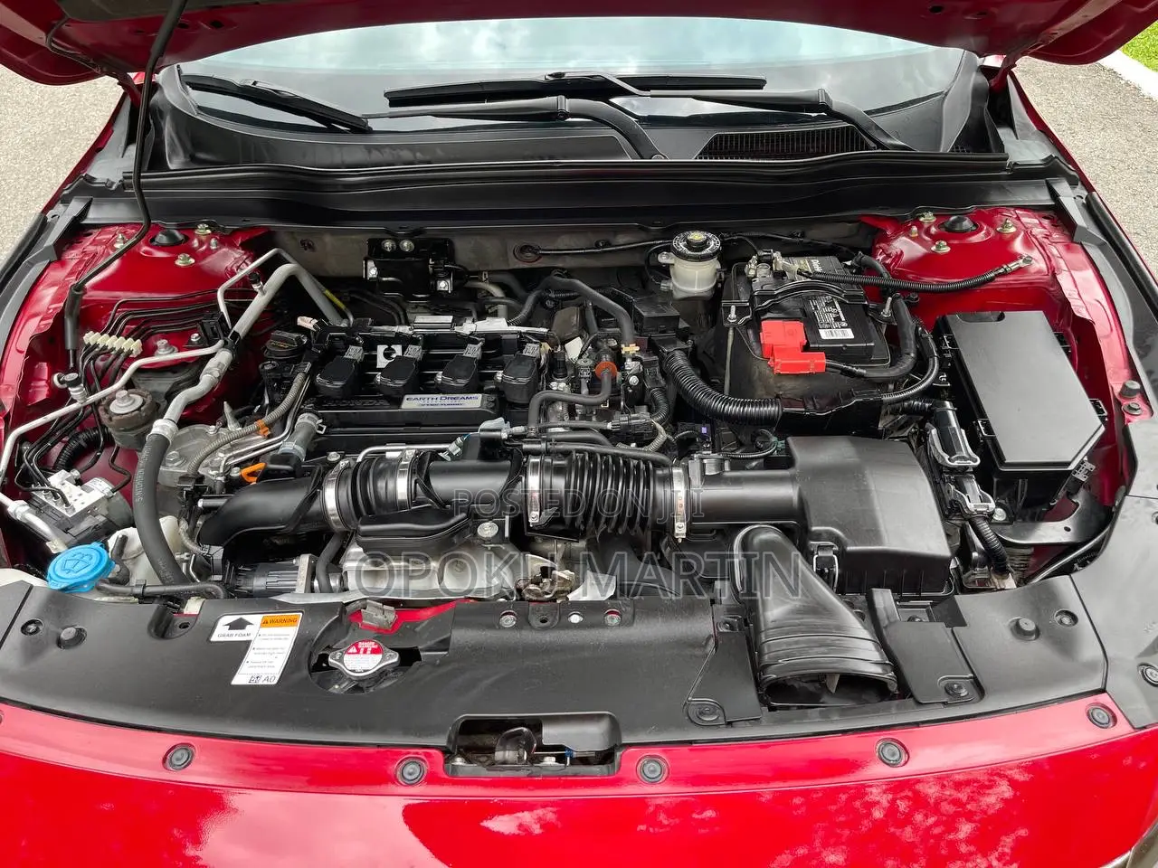 Honda Accord Sport (1.5L 4cyl Turbo CVT) 2019 Red