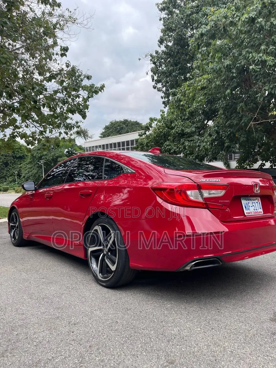 Honda Accord Sport (1.5L 4cyl Turbo CVT) 2019 Red