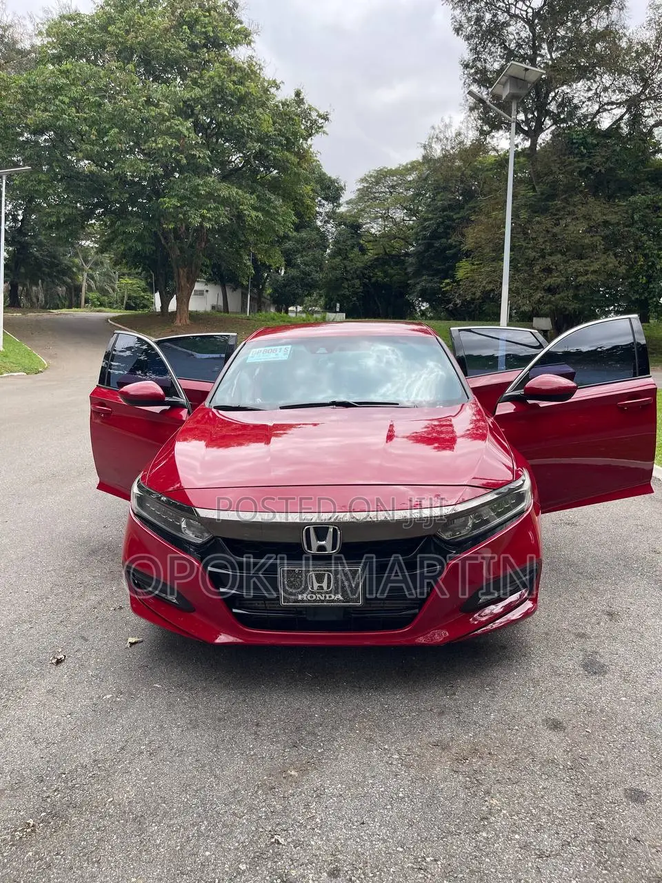 Honda Accord Sport (1.5L 4cyl Turbo CVT) 2019 Red