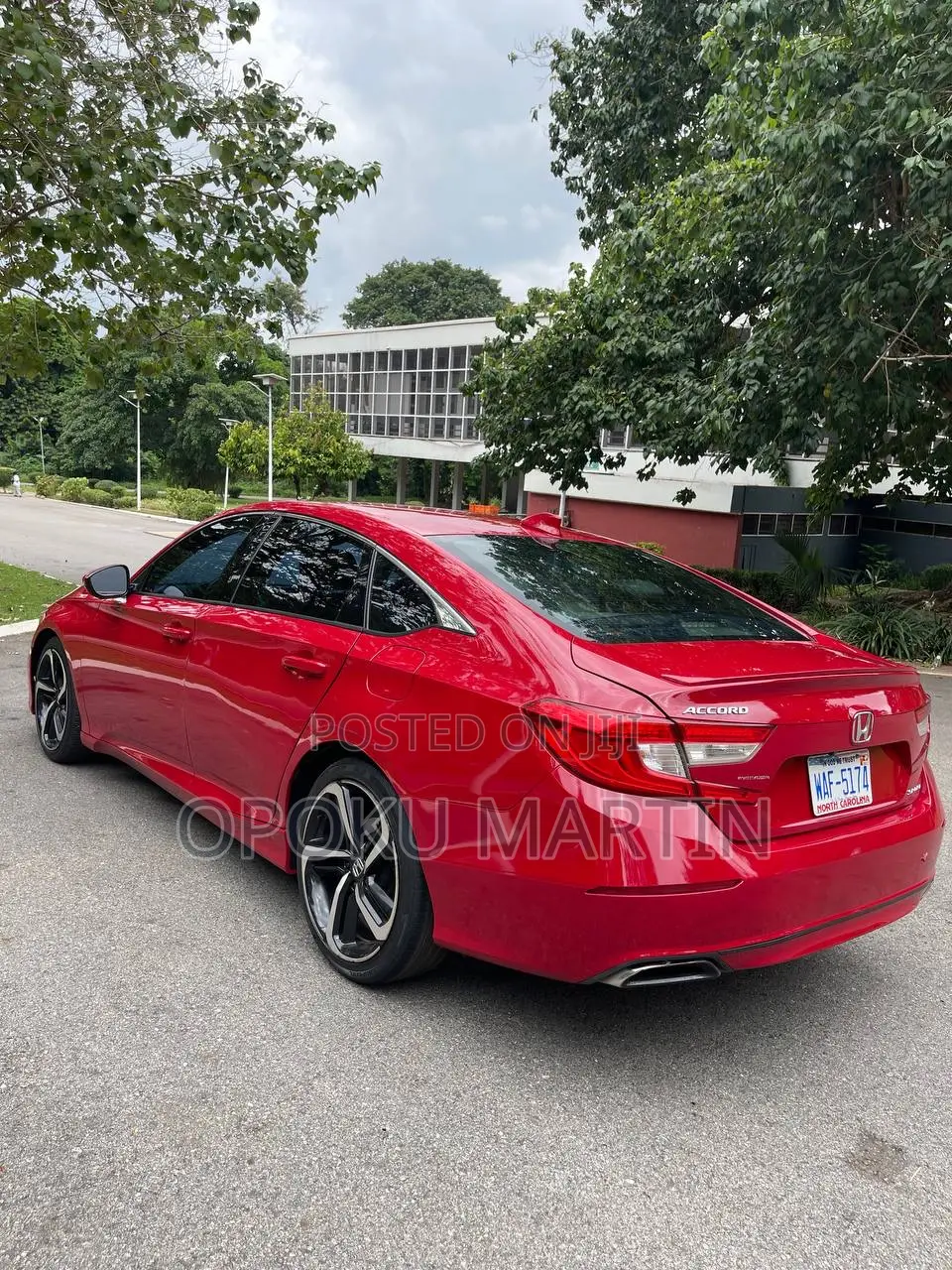 Honda Accord Sport (1.5L 4cyl Turbo CVT) 2019 Red