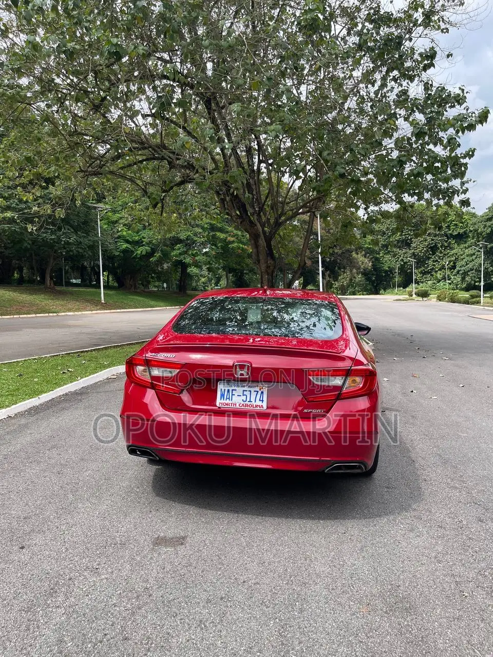 Honda Accord Sport (1.5L 4cyl Turbo CVT) 2019 Red