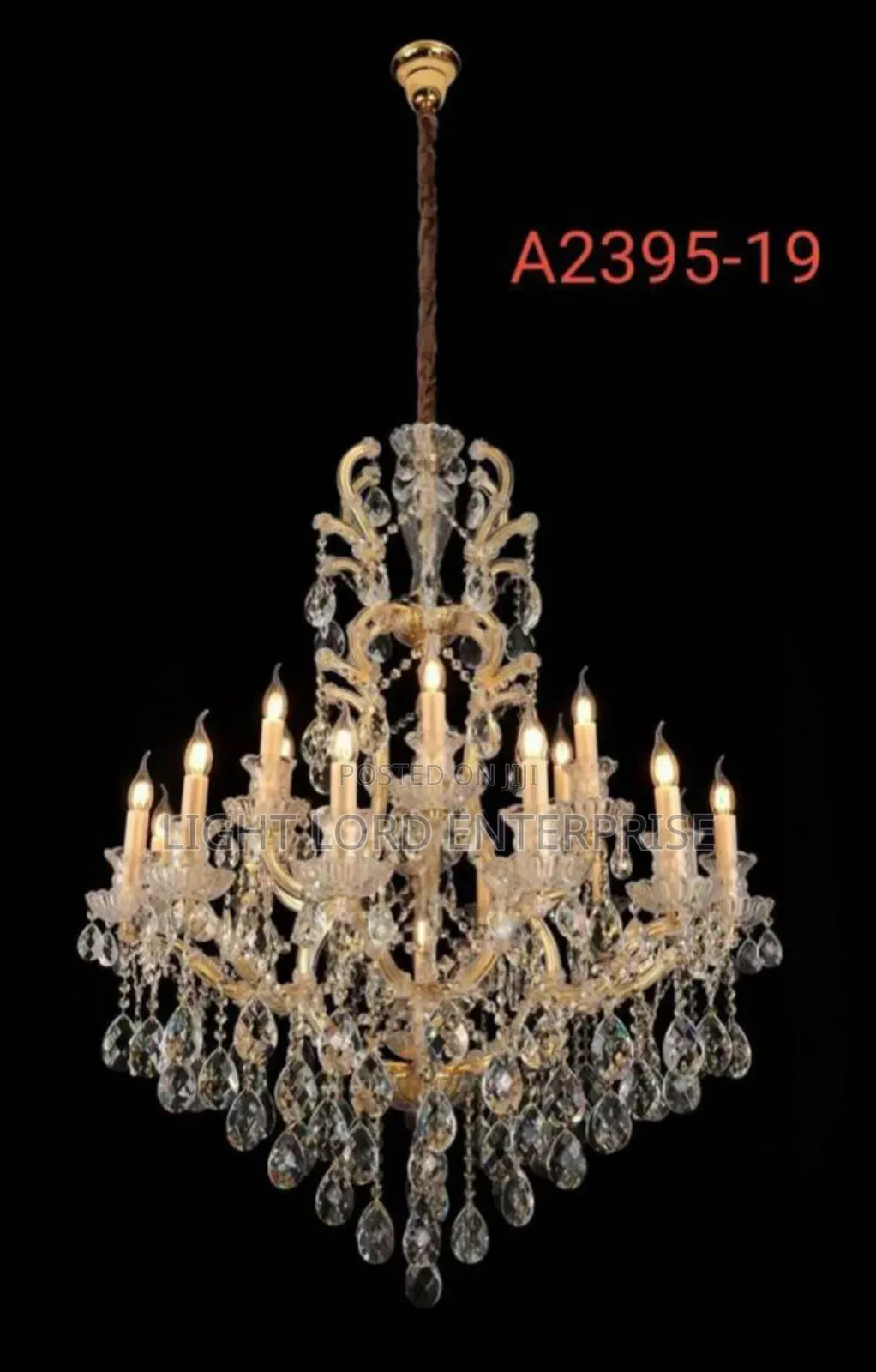 12lamps Maria Theresa Crystal Chandeliers