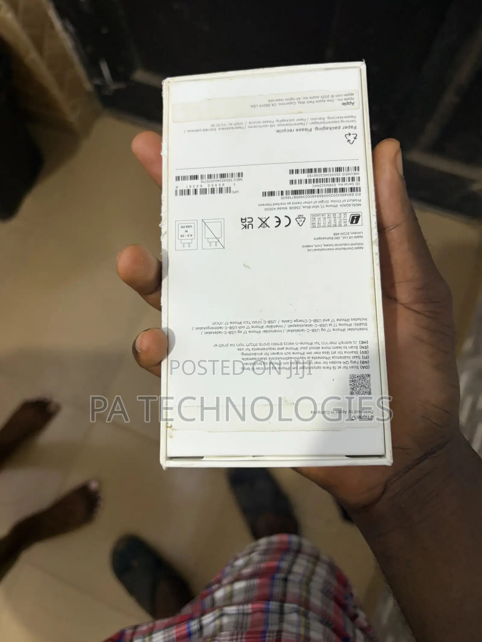 Apple iPhone 17 256 GB Blue