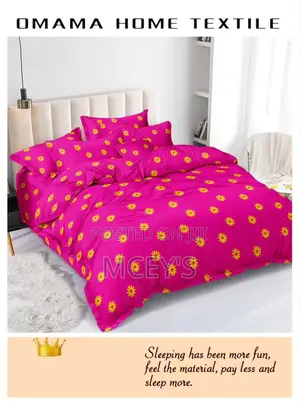 Multi Coloured Double Sizes Bedsheet