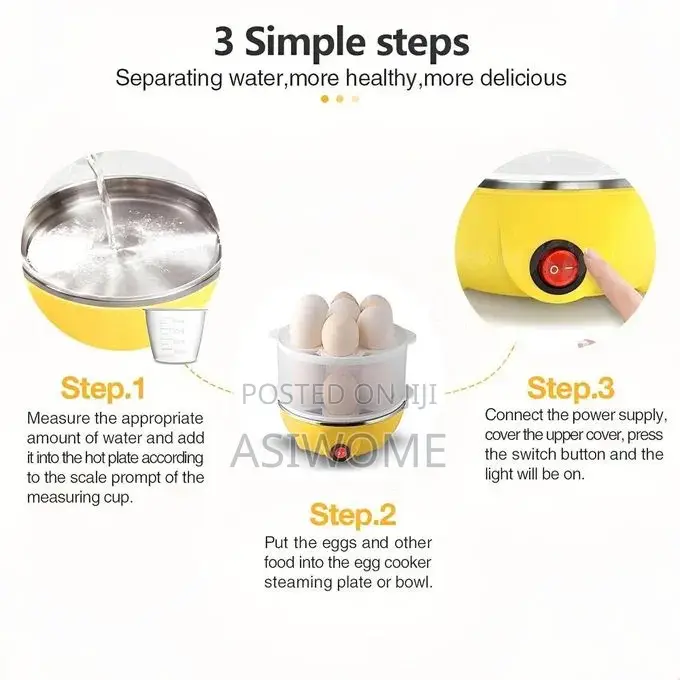 Electric Egg Boiler Cooker