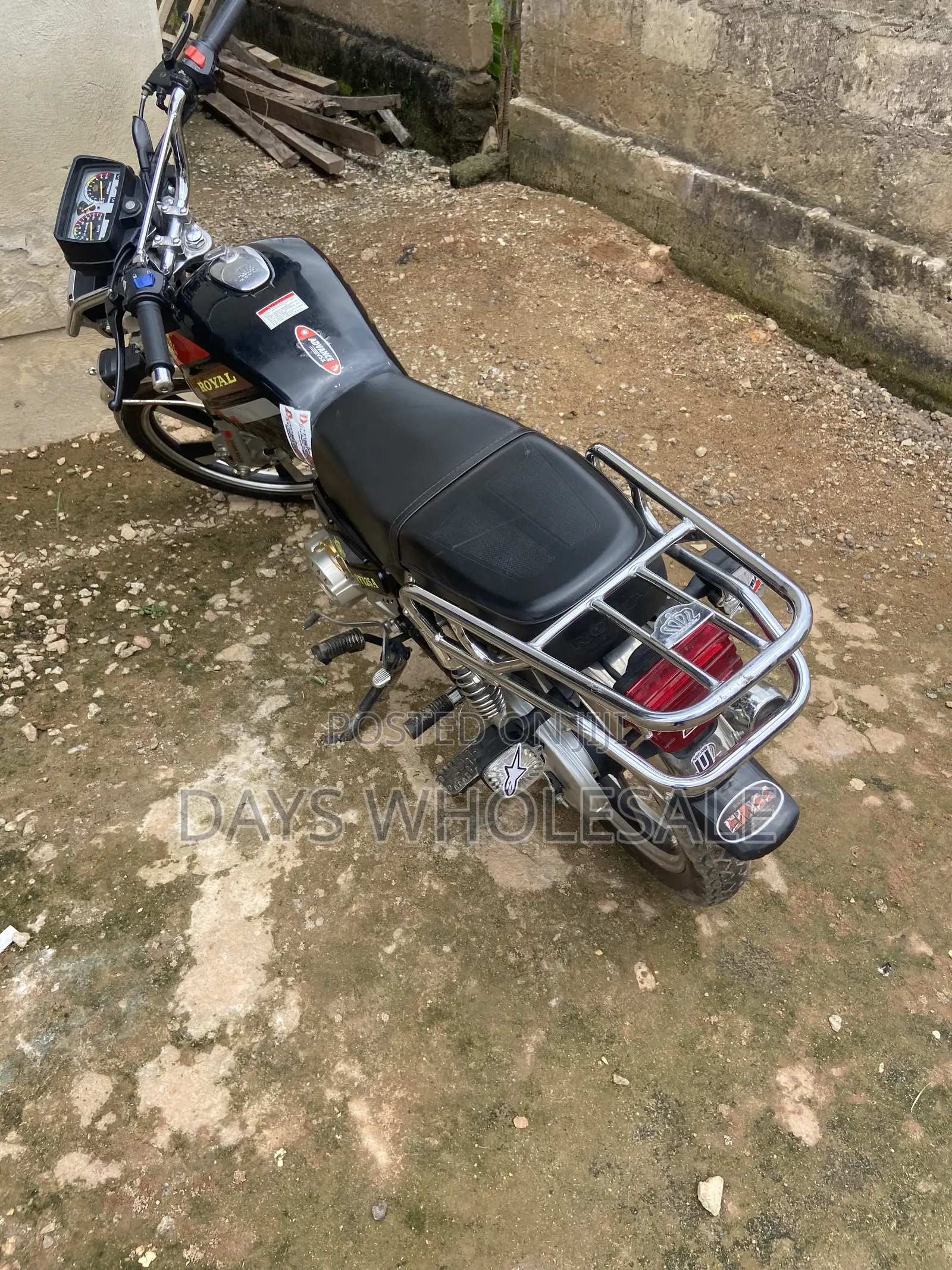 Royal Motorcycle 2025 Black
